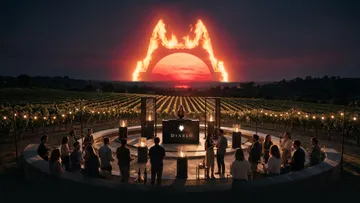 Diablo Wine Sunset