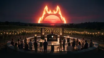 Diablo Wine Sunset