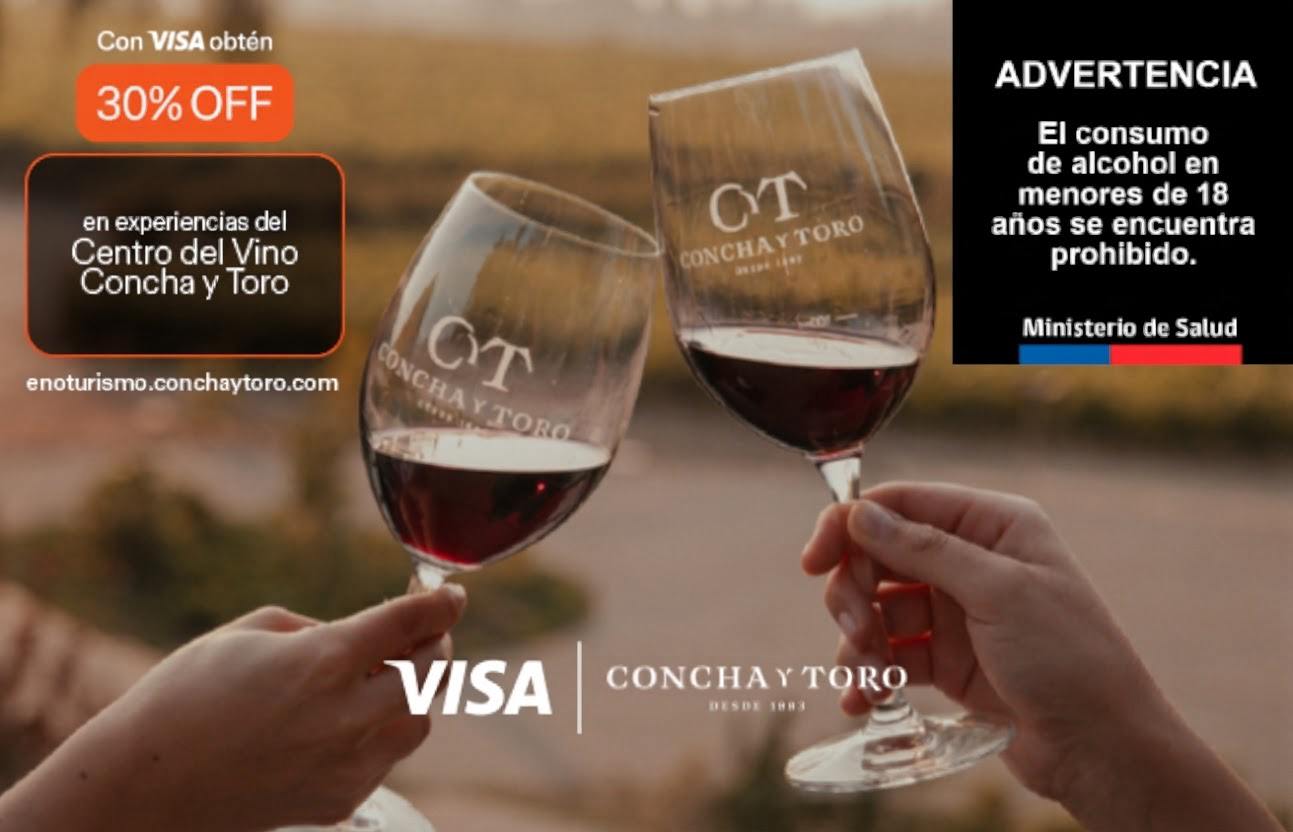 30% com Visa